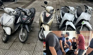 Hai anh em nghiện ma túy gây ra gần 20 vụ trộm cắp xe máy ở Hà Nội