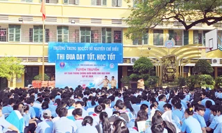 CSGT tuyên truyền phòng, chống đuối nước cho hơn 1000 học sinh