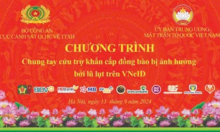 Bộ Công an triển khai chương trình chung tay cứu trợ khẩn cấp đồng bào bị ảnh hưởng bởi lũ lụt trên VNeID