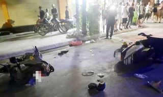 Hà Nội: Hai nhóm thanh niên đuổi đánh nhau trên đường gây tai nạn chết người