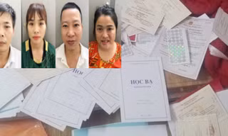 Hà Nội: Phá đường dây 'hô biến' học bạ điểm thấp thành điểm cao để đi du học