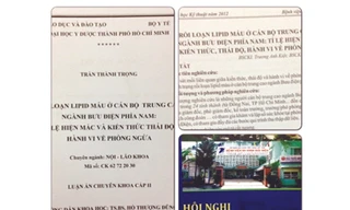 Giám đốc bệnh viện bị tố 'đạo' đề tài khoa học