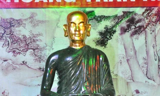 Khai mở tượng Phật hoàng Trần Nhân Tông