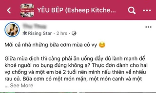 Những món ăn đẹp mắt được các thành viên nhóm “Yêu bếp” chia sẻ