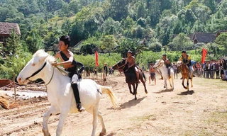 Đua ngựa không yên trên cao nguyên