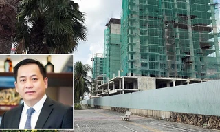 Một góc khu đô thị quốc tế Đa Phước. Ảnh nhỏ: ông Phan Văn Anh Vũ