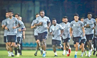UAE tập luyện cho trận đấu quan trọng gặp Việt Nam