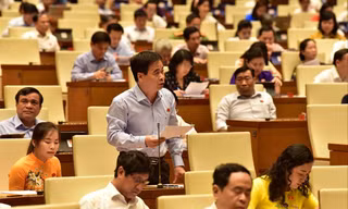ĐB Nguyễn Mạnh Cường Ảnh: Như Ý