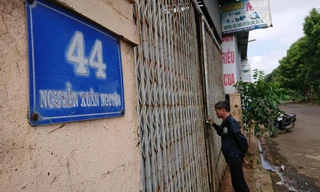 Căn nhà đang bị ông Bình đòi trả lại cho cơ quan Thi hành án