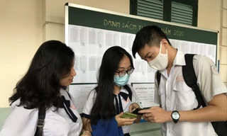 Thí sinh dự thi tốt nghiệp THPT năm 2020 tại TPHCM 