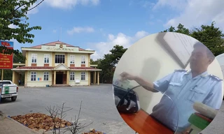 'Làm luật' ở cửa khẩu quốc tế Tây Trang