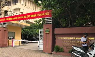 Nhiều đơn vị của Bộ TN&MT vẫn làm việc tại trụ sở ở 83 Nguyễn Chí Thanh