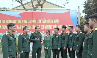 Sĩ quan trẻ trải lòng về khát vọng cống hiến