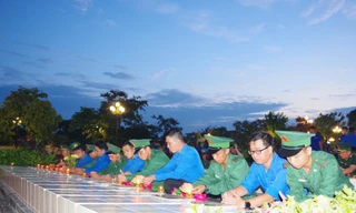  Tuổi trẻ lực lượng Biên phòng thiết thực tri ân dịp 27/7 