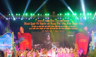 Sôi động đêm lửa trại của tuổi trẻ ở ATK Định Hóa