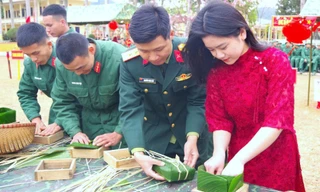 Chiến sĩ Đoàn Hoài Ân đón Tết vui tươi, tuyệt đối không rượu bia
