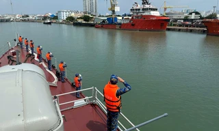 Tàu hộ vệ săn ngầm Việt Nam kết thúc hải trình tham gia Kakadu 2024