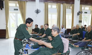 Bộ đội Hậu cần tri ân Anh hùng liệt sĩ, thương bệnh binh