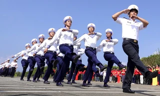 Chiến sĩ khối đảo Trường Sa ra quân huấn luyện năm 2024