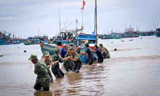 Quân đội huy động lực lượng sẵn sàng ứng phó bão
