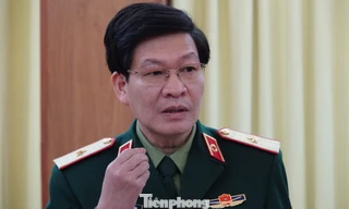 Thiếu tướng Nguyễn Xuân Kiên, Cục trưởng Cục Quân y. Ảnh: Nguyễn Minh