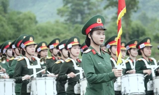 Điểm danh 7 khối nữ của Bộ Quốc phòng tham gia diễu binh A80