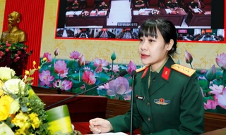 Tạo điều kiện để sĩ quan trẻ trên 30 tuổi lập gia đình