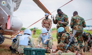 BVDC 2.3 Việt Nam cùng các đơn vị tham gia cuộc diễn tập