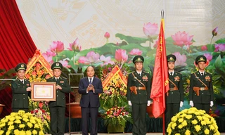 Thủ tướng Nguyễn Xuân Phúc trao tặng Huân chương Quân công hạng Nhất cho Bộ đội Biên phòng, sáng 2/3