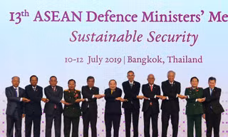 Trưởng đoàn các nước tham dự ADMM lần thứ 13 tại Thái Lan, năm 2019