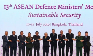 Trưởng đoàn các nước tham dự ADMM lần thứ 13 tại Thái Lan, năm 2019