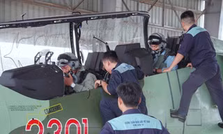 Các tổ bay L-39NG chuyển sân tham gia nhiệm vụ A80