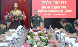 780 công trình đủ điều kiện xét Giải thưởng Tuổi trẻ sáng tạo trong Quân đội lần thứ 25