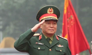 Đại tướng Ngô Xuân Lịch, Ủy viên Bộ Chính trị, Phó Bí thư Quân ủy T.Ư, Bộ trưởng Bộ Quốc phòng. Ảnh: Nguyễn Minh