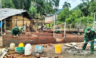 Quân đội quyết tâm hoàn thành mục tiêu xóa nhà tạm, nhà dột nát trước 31/8