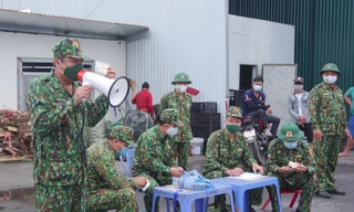 Đã có trên 1.500 thẻ được cấp cho các doanh nghiệp và người lao động trong khu vực cửa khẩu Kim Thành