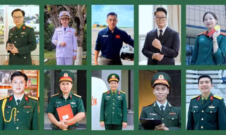 Chân dung 10 Gương mặt trẻ tiêu biểu toàn quân năm 2024