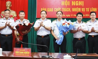 Chuẩn Đô đốc Nguyễn Anh Tuấn trở thành tân Tư lệnh Vùng 4 Hải quân