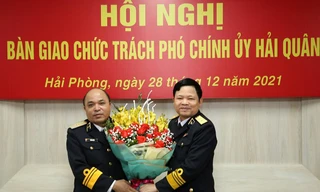 Chuẩn Đô đốc Đỗ Văn Yên đảm nhiệm chức vụ Phó Chính uỷ Quân chủng Hải quân