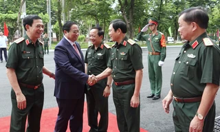 Thủ tướng Phạm Minh Chính dự Hội nghị Quân chính toàn quân 