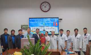 Trung ương Đoàn thăm, chúc Tết Bệnh viện Nhi Trung ương và EVN Hà Nội