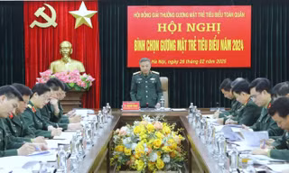 Bình chọn gương mặt trẻ tiêu biểu toàn quân năm 2024