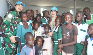 Món quà sáng tạo của người lính công binh Việt Nam ở Abyei