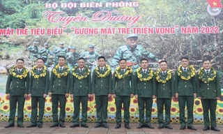 Chân dung 10 Gương mặt trẻ tiêu biểu Bộ đội Biên phòng 2022