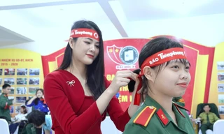 Tuổi trẻ Học viện Kỹ thuật Quân sự lan tỏa tinh thần Chủ nhật Đỏ