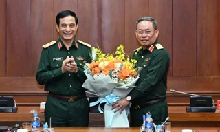 Đại tướng Phan Văn Giang dự, chỉ đạo Hội nghị bàn giao nhiệm vụ Tổng cục trưởng Tổng cục 2