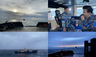 Lữ đoàn Tàu ngầm 189 cứu tàu Nga gặp nạn