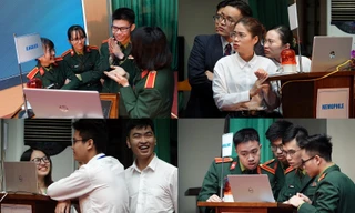 Học viên, sinh viên Học viện Quân y so tài tiếng Anh 