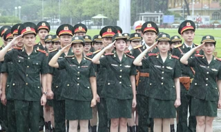 Học viện Quân y tổ chức Lễ báo công dâng Bác