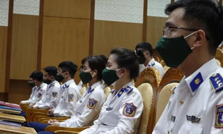 Sĩ quan trẻ Cảnh sát biển kiến nghị sử dụng người có phẩm chất, năng lực